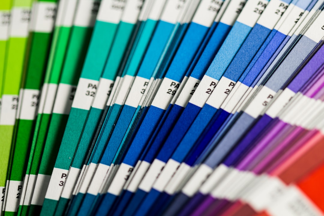 Color selection swatches