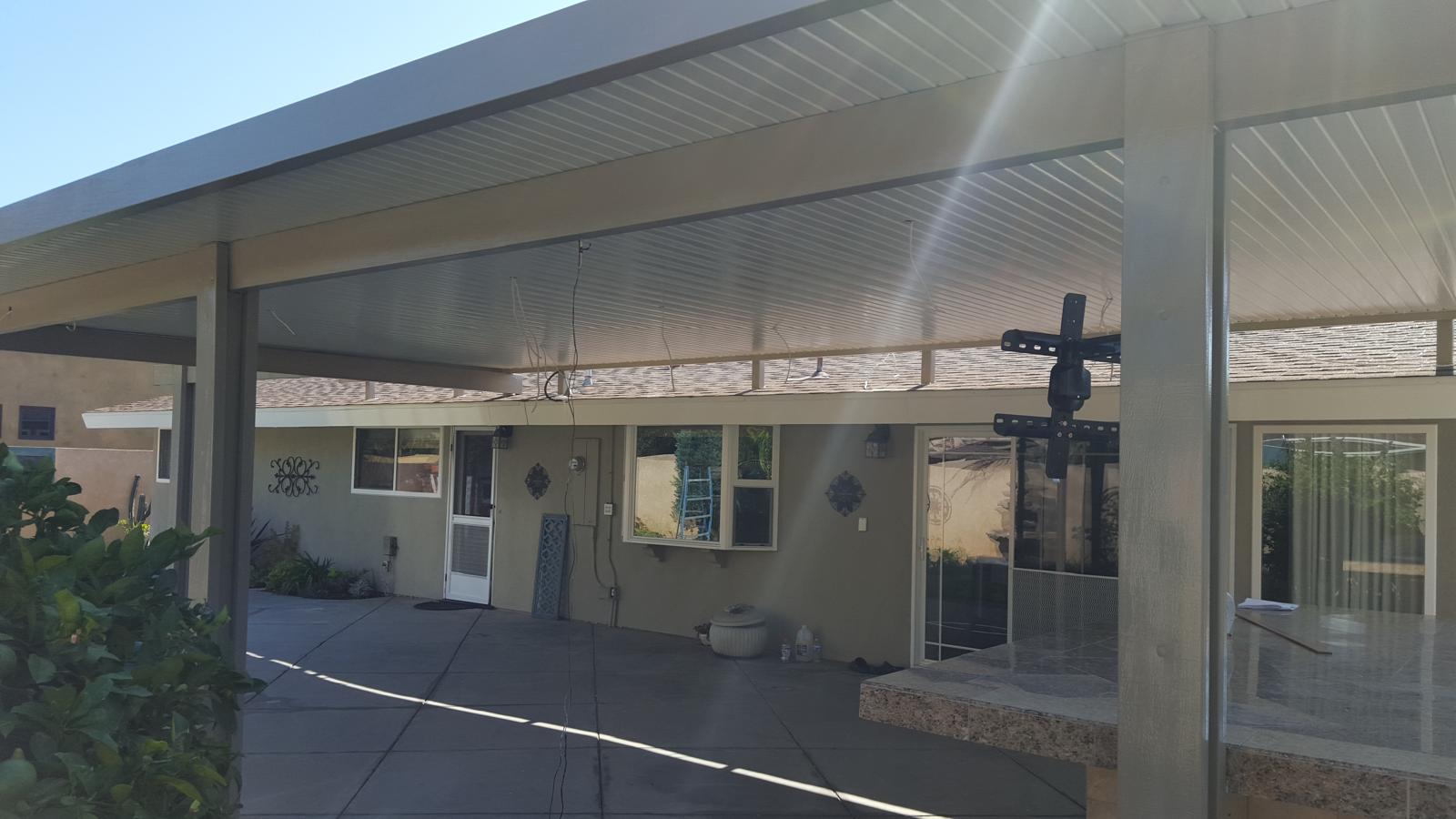 Patio cover design